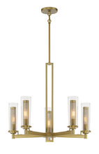  2185-695 - 5 LIGHT CHANDELIER