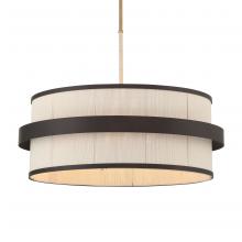 Minka-Lavery 3686-886 - HARBOR WRAP - 6 LIGHT PENDANT