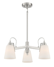  3993-84 - 3 LIGHT CHANDELIER