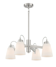  3994-84 - 4 LIGHT CHANDELIER