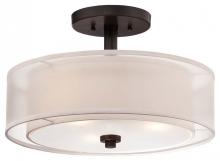  4107-172 - 3 LIGHT SEMI FLUSH MOUNT