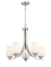  4925-84 - 5 LIGHT CHANDELIER FIXTURE