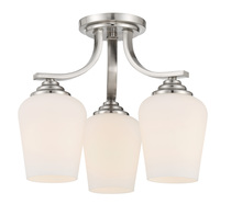  4926-84 - 3 LIGHT SEMI FLUSH / CHANDELIER