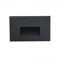 Nora NSW-740/30BZ - Ari LED Step Light w/ Horizontal Wall Wash Face Plate, 88lm / 5W, 3000K, Bronze Finish