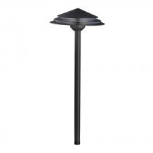  16124BKT30 - Round Tiered LED Path 3000K