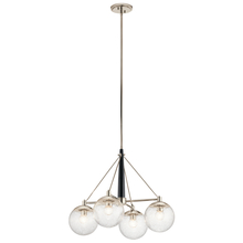  44268PN - Marilyn 4 Light Chandelier Polished Nickel