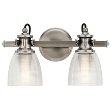  45872CLP - Flagship™ 2 Light Vanity Light Classic Pewter