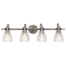  45874CLP - Flagship™ 4 Light Vanity Light Classic Pewter