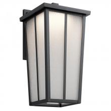  49624BKTLED - Outdoor Wall 1Lt LED