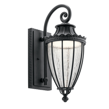  49752BKTLED - Outdoor Wall 1Lt LED