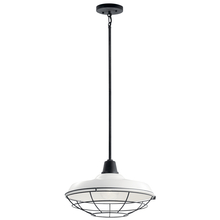  49993WH - Pier™ 1 Light 16" Convertible Pendant White