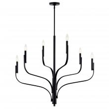  52673BK - Chandelier 6Lt