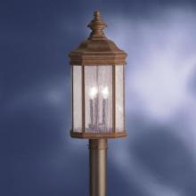  9918TZ - Kirkwood™ 3 Light Post Light Tannery Bronze™