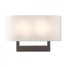 Livex Lighting 45222-07 - 2 Light Bronze Large ADA Sconce