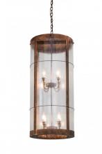 Meyda Blue 171566 - 18" Wide Villa 8 Light Pendant