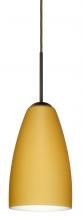  1JT-1511VM-BR - Besa Riva 9 Pendant Bronze Vanilla Matte 1x75W Medium Base