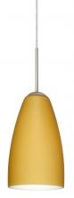  1JT-1511VM-LED-SN - Besa Riva 9 LED Pendant Vanilla Matte Satin Nickel 1x9W LED