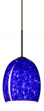  1JT-169786-LED-BR - Besa Lucia LED Pendant Blue Cloud Bronze 1x9W LED