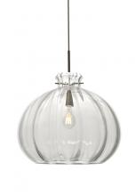  1JT-464588-BR - Besa Pendant Pinta 12 Clear Bronze 1x100W Medium Base