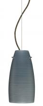  1KX-1512TN-LED-BR - Besa Tao 10 LED Cable Pendant Titan Bronze 1x9W LED