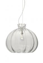  1KX-464588-SN - Besa Pendant Pinta 12 Clear Satin Nickel 1x100W Medium Base