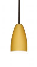  1TT-1511VM-LED-BR - Besa Riva 9 LED Pendant 1Tt Vanilla Matte Bronze 1x9W LED