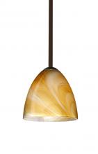  1TT-4470HN-LED-BR - Besa Vila LED Pendant Honey Bronze 1x9W LED