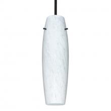 Besa Lighting 1TT-489719-BK - Besa Stem Pendant Suzi 14, Black, Carrera 1x100W MAX E26 Base