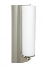  1WE-118607-PN - Besa Wall Metro Polished Nickel Opal Matte 1x60W B10