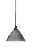  1XC-1743TN-LED-BR - Besa Pendant Domi Bronze Titan 1x6W LED