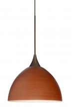  1XC-4679CH-BR - Besa Pendant Brella Bronze Cherry 1x50W Halogen