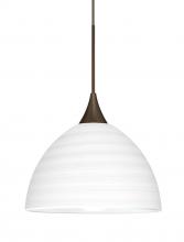 Besa Lighting 1XC-4679KR-BR-L - Besa Pendant Brella Bronze Chalk 1x50W Halogen, 15Ft. Cord