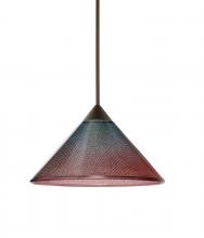  1XT-117691-LED-BR - Besa Pendant Kona Bronze Bi-Color 1x5W LED