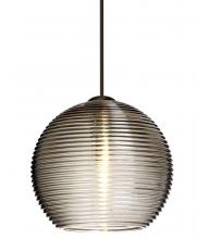  1XT-461502-BR - Besa Pendant Kristall 6 Bronze Smoke 1x35W Halogen