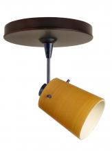  1SP-5118OK-BR - Besa Spotlight Tammi 3 Bronze Oak 1x50W Halogen Mr16