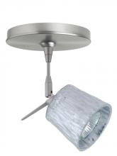  1SP-5145SF-SN - Besa Spotlight Nico 3 Satin Nickel Stone Silver Foil 1x50W Halogen Mr16