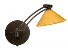  1WW-282490-BR - Besa Wall Kona Bronze Mango Starpoint 1x50W Halogen Gy6.35