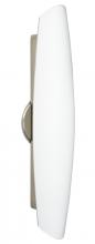  272907-SN - Besa Wall Aero 21 Satin Nickel Opal Matte 3x60W A15