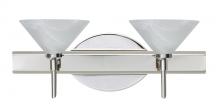  2SW-117652-LED-CR - Besa Wall Kona Chrome Marble 2x5W LED