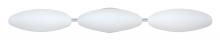  3WM-272707-LED-CR - Besa Wall Aero Chrome Opal Matte 3x5W LED