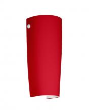  7041RM-WH - Besa Wall Tomas White Ruby Matte 1x75W Medium Base