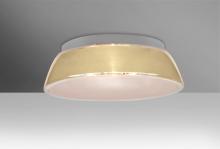  9663CRC-LED - Besa, Pica 14 Ceiling, Creme Sand, 2x9W LED