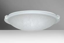  9680ST-HAL-WH - Besa Ceiling Trio 20 White Stucco 2x150W T5