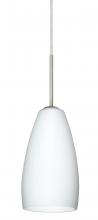  B-150907-LED-SN - Besa Chrissy Pendant For Multiport Canopy Satin Nickel Opal Matte 1x9W LED