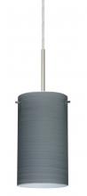  B-4404TN-LED-SN - Besa Stilo 7 LED Pendant For Multiport Canopy Titan Satin Nickel 1x9W LED