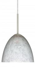  B-757219-LED-SN - Besa Sasha LED Pendant For Multiport Canopy B Carrera Satin Nickel 1x9W LED