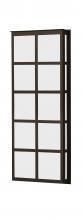  BREE26-WA-BR - Besa Outdoor Bree 26 Bronze White Acrylic 3x60W B10