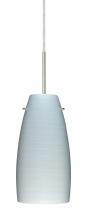  J-1512KR-LED-SN - Besa Tao 10 LED Pendant For Multiport Canopy Chalk Satin Nickel 1x9W LED