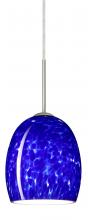  J-169786-LED-SN - Besa Lucia LED Pendant For Multiport Canopy Blue Cloud Satin Nickel 1x9W LED