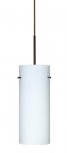  J-412307-BR - Besa Stilo 10 Pendant For Multiport Canopy Bronze Opal Matte 1x100W Medium Base